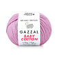 Пряжа Gazzal Baby Cotton №3422, 50 г, 165 м, Розовая (YAR-062513)