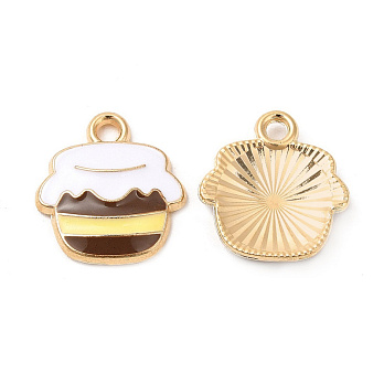 Підвіска метал. Банку меду, 15х14 мм, Золото (POD-053653)