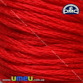 Муліне DMC 0666 Різдвяний червоний, яскравий (DMC-005931)