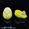 /p7532-pugovica-plastikovaya-na-nozhke-kepka-15x11-mm-zheltaya/