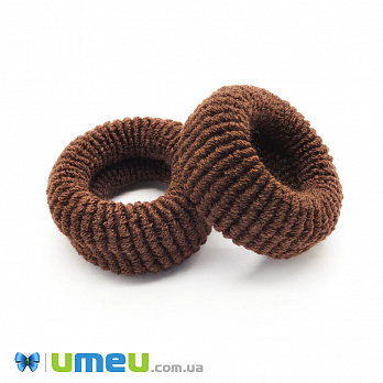 Резинка для волосся, 62 мм, Коричнева (OSN-041426)