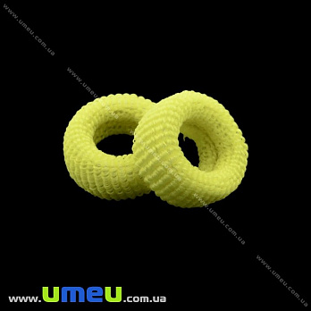 Резинка для волосся, 22 мм, Жовта (OSN-024833)